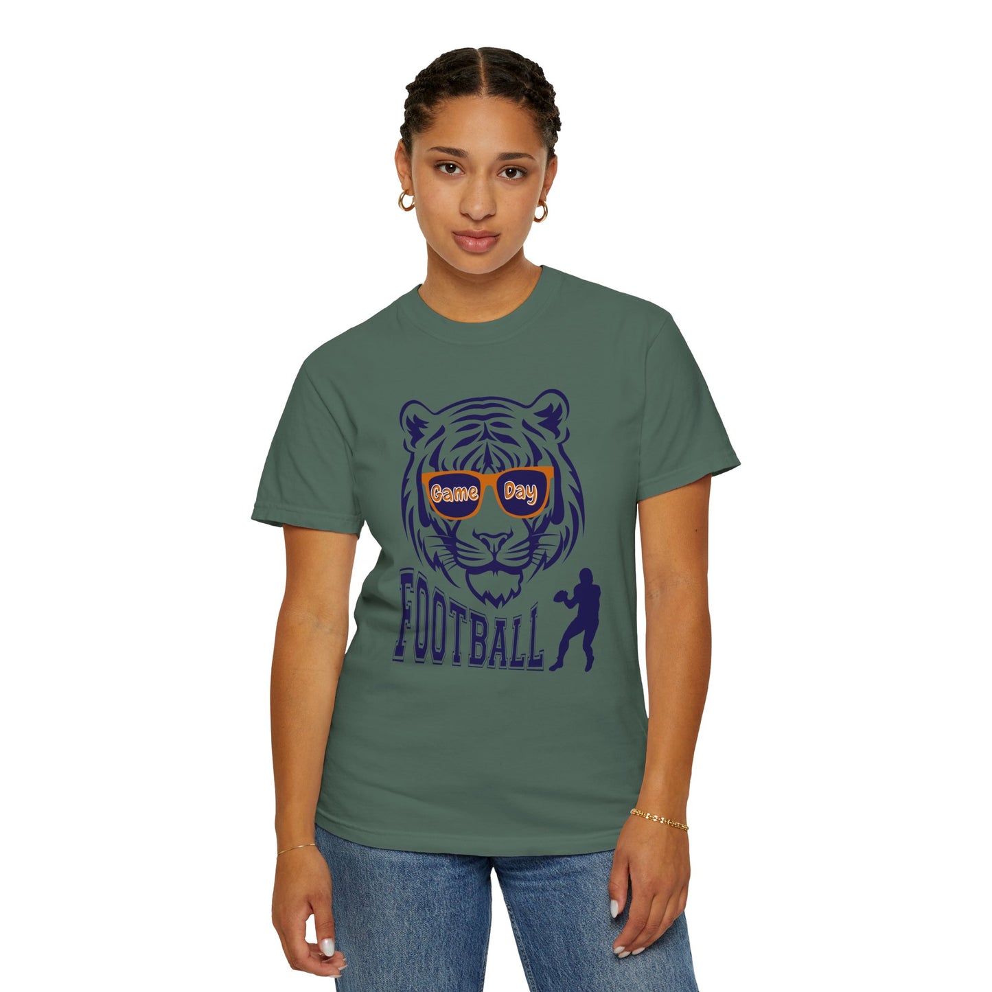 Game Day Tiger Football T-Shirt