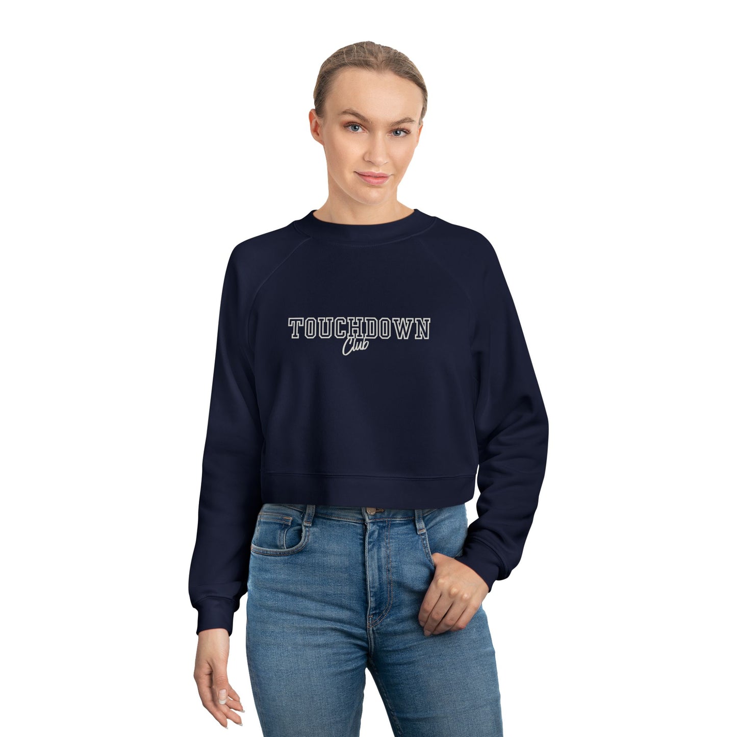 Women's Touchdown Club Cropped Pullover Sweatshirt