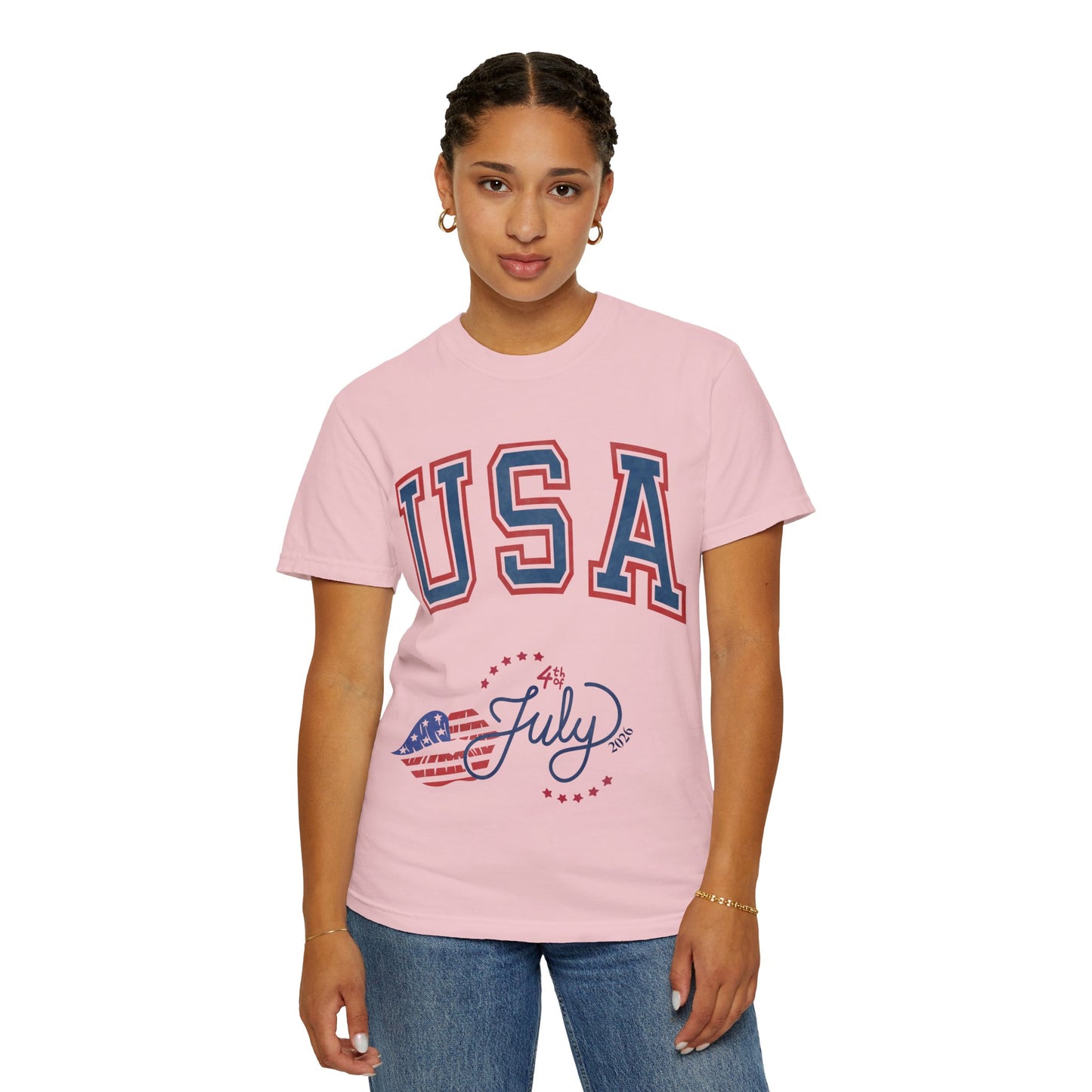 Fourth of July Faded T-Shirt — Vintage Independence Day Tee