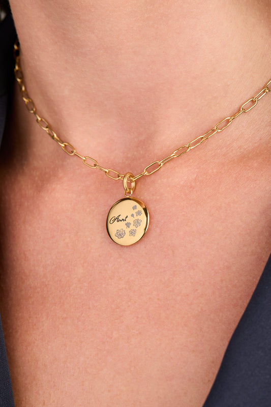 Paperclip Charm & Layering Necklace