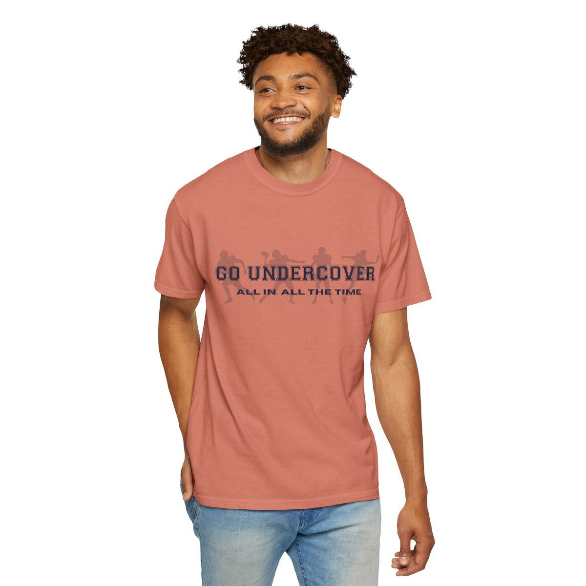 Go Undercover "All In All The Time" Comfort Colors Crew Tshirt