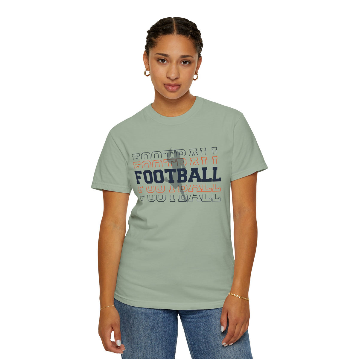 Game Day Football T-Shirt -'FOOTBALL' Front & 'GAME DAY' Back