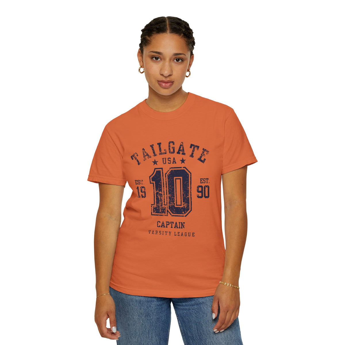 Tailgate Captain Vintage Varsity T-Shirt