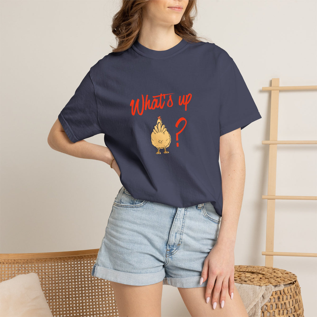 What's Up Chicken Butt T-Shirt