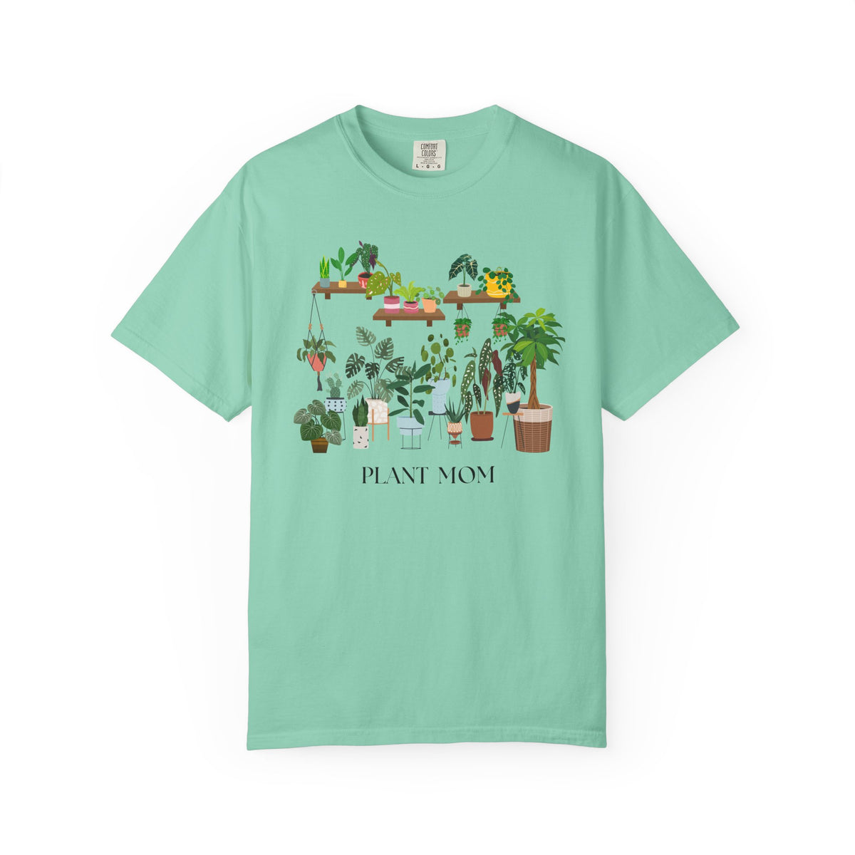 Plant Mom Botanical Houseplant T-Shirt