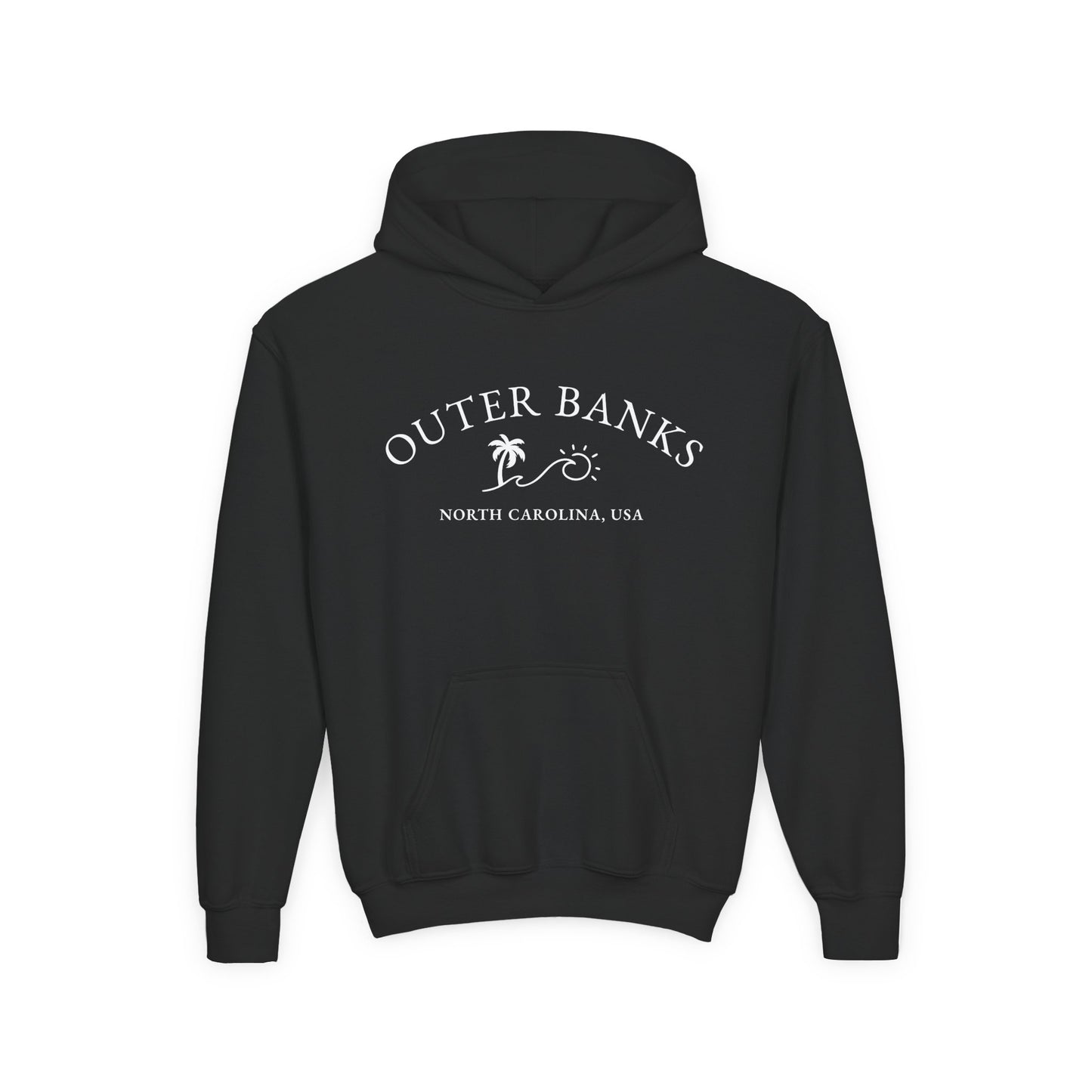 Outer Banks Youth Hoodie - Beach & Surf Club Sweatshirt for Kids, Perfect for Summer, Travel, Gifts, Surfing Lovers, Cozy Wear, coastal