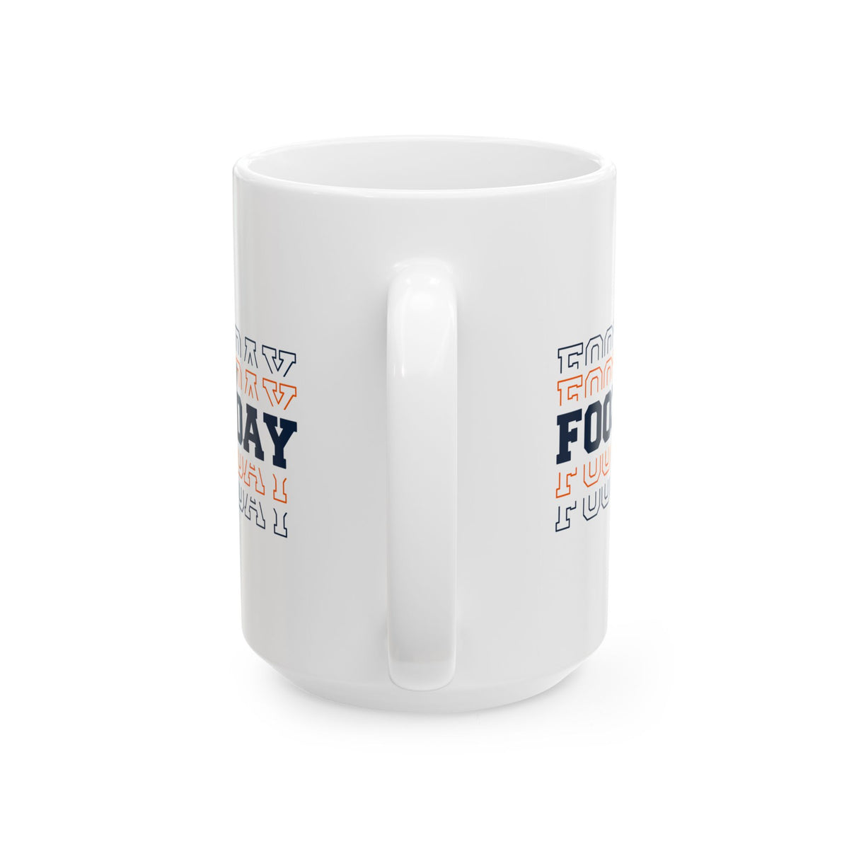 Game Day Football Ceramic Mug