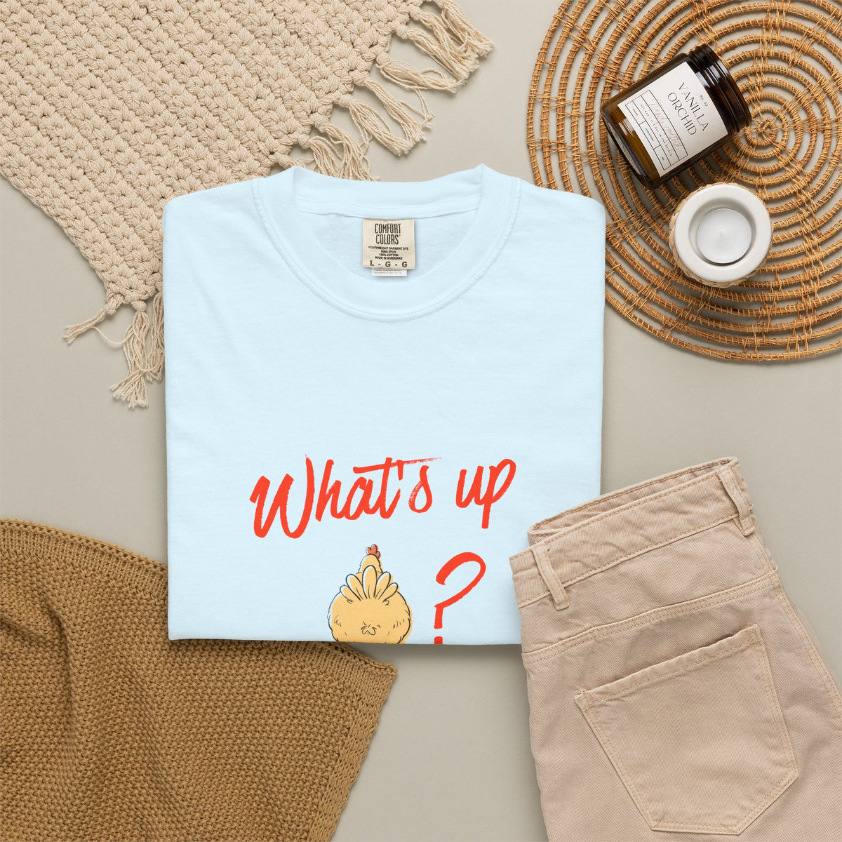 What's Up Chicken Butt T-Shirt