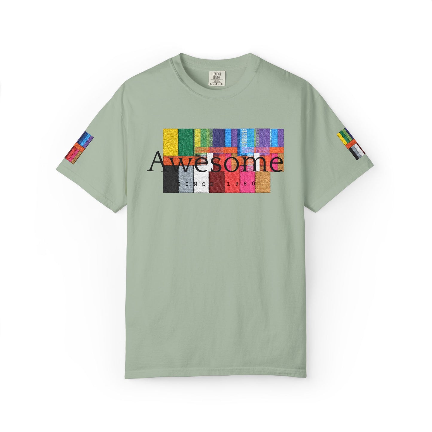 Awesome Since 1980 T-shirt — Comfort Colors Garment-Dyed Gift for Moms & Women