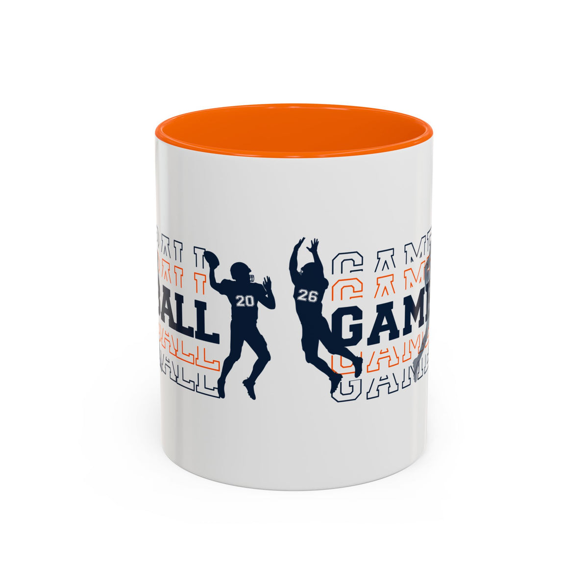 Game Day Football Accent Coffee Mug