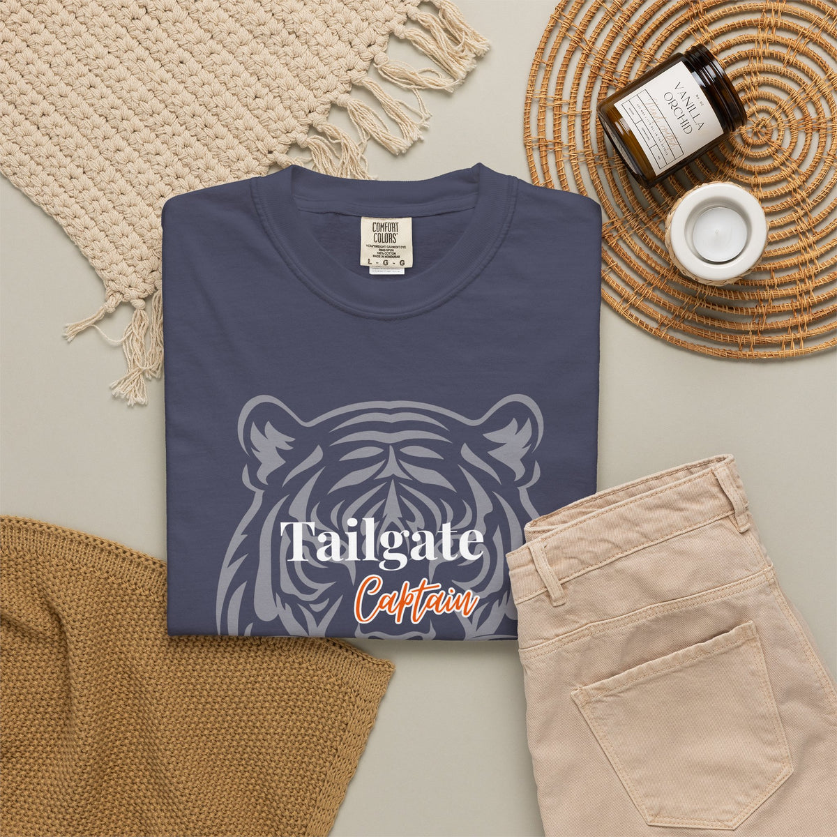 Tailgate Captain Tiger T-Shirt