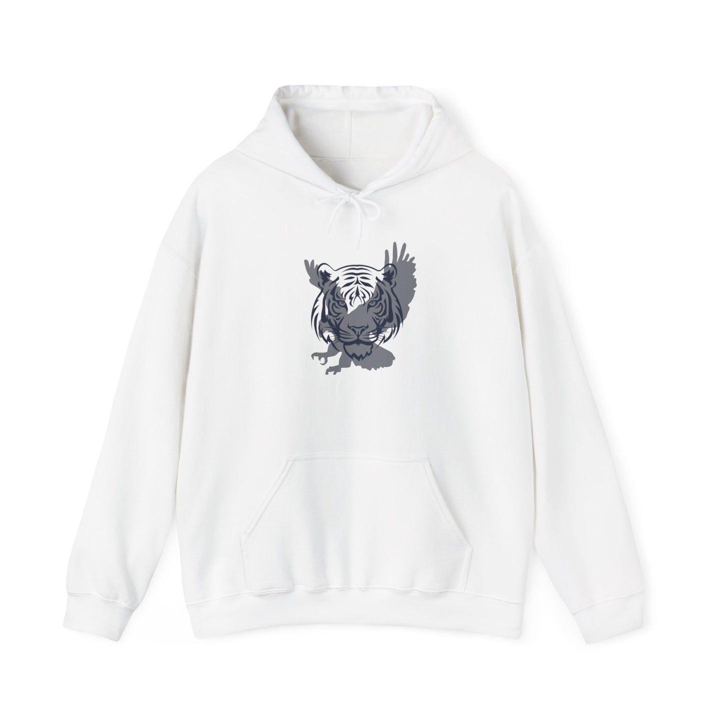 Unique Tiger/Eagle design, Unisex Hoodie, Cozy Sweatshirt, Gift for Auburn fan, Game Day Apparel, Unique Graphic Pullover, Gift for him/her