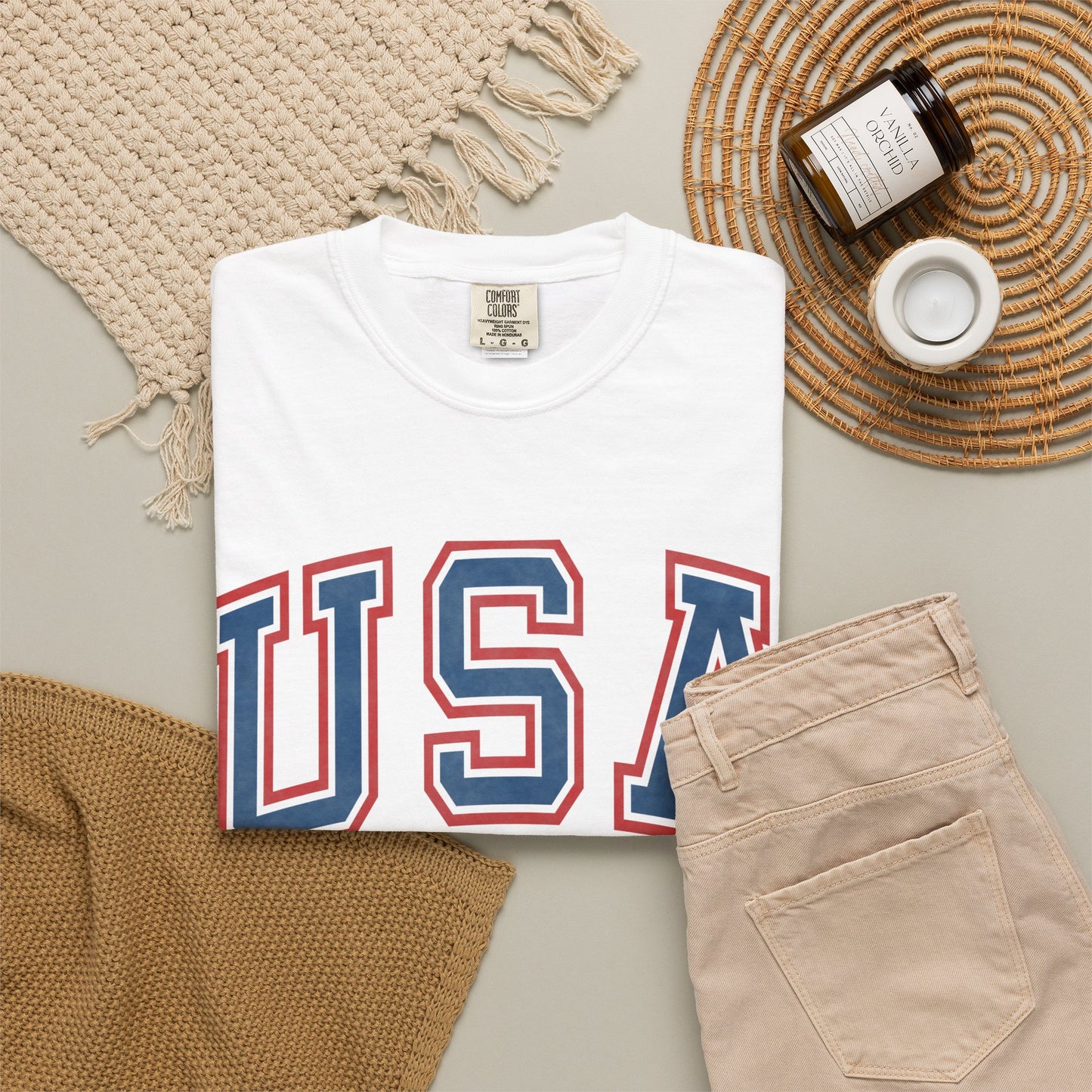 Fourth of July Faded T-Shirt — Vintage Independence Day Tee