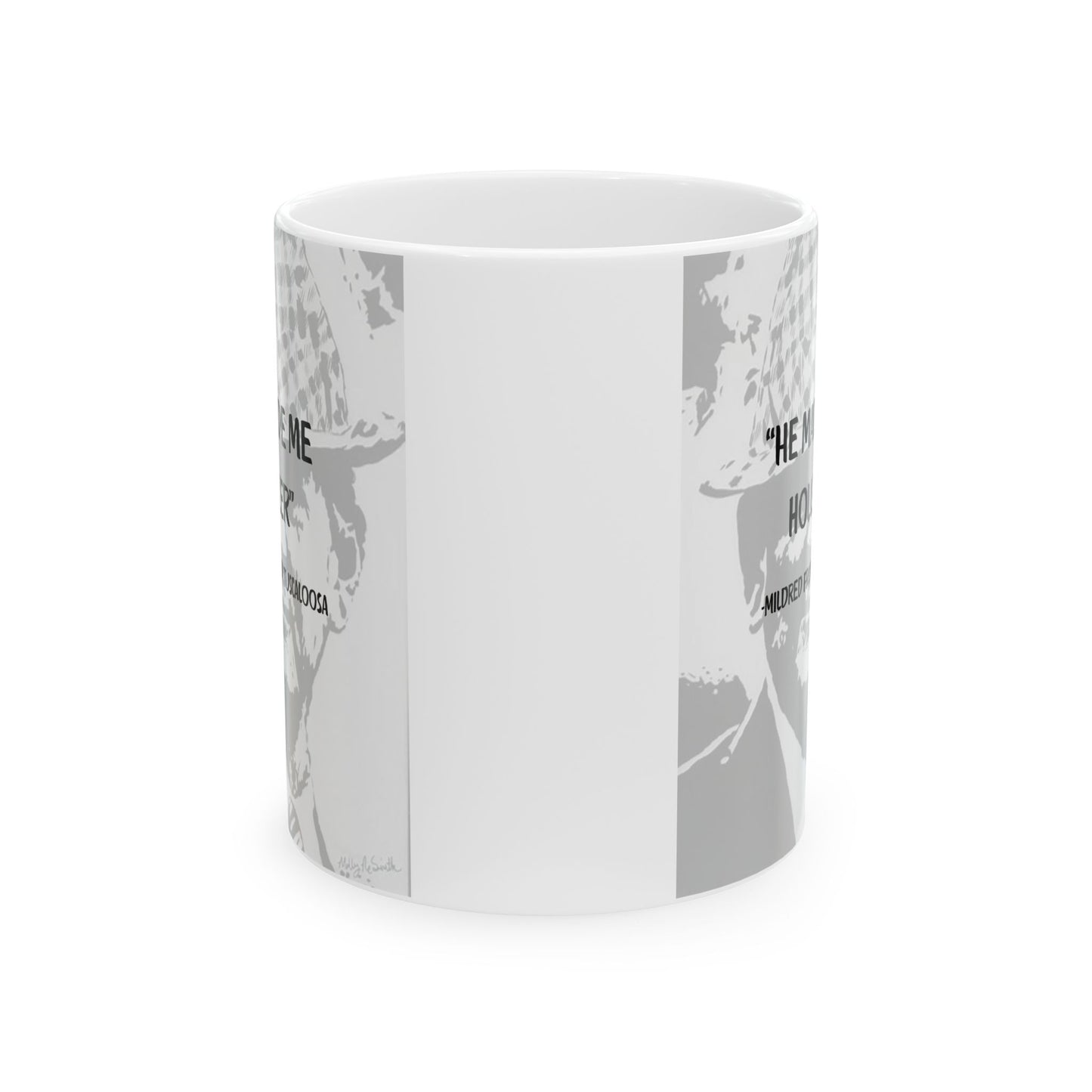 Funny Mildred Ceramic Mug, Auburn Mug, Humorous Auburn Alabama Cup, Bear Bryant, Mildred from Tuscaloosa, Coffee/Tea mug