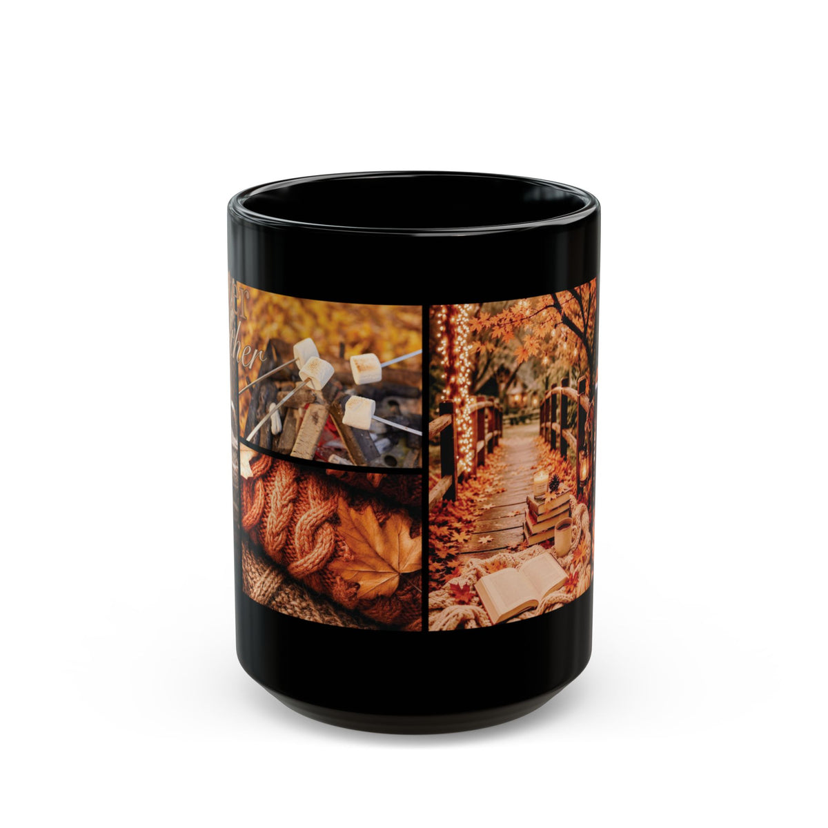 Sweater Weather Black Mug (11oz, 15oz)