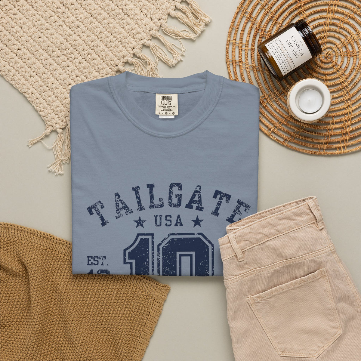 Tailgate Captain Vintage Varsity T-Shirt