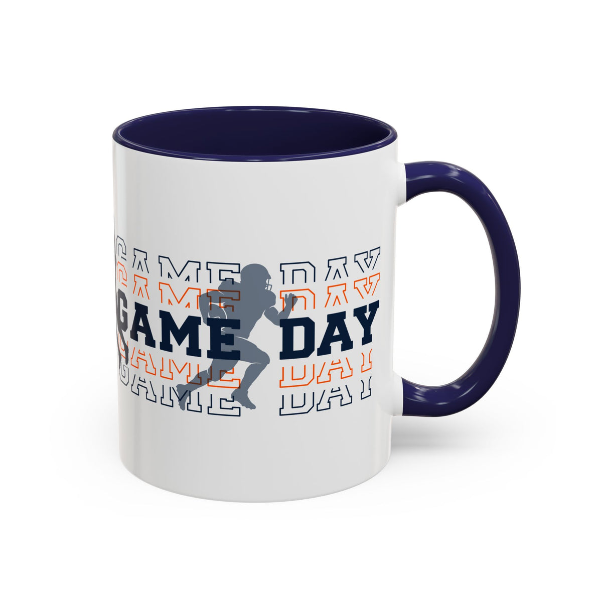 Game Day Football Accent Coffee Mug