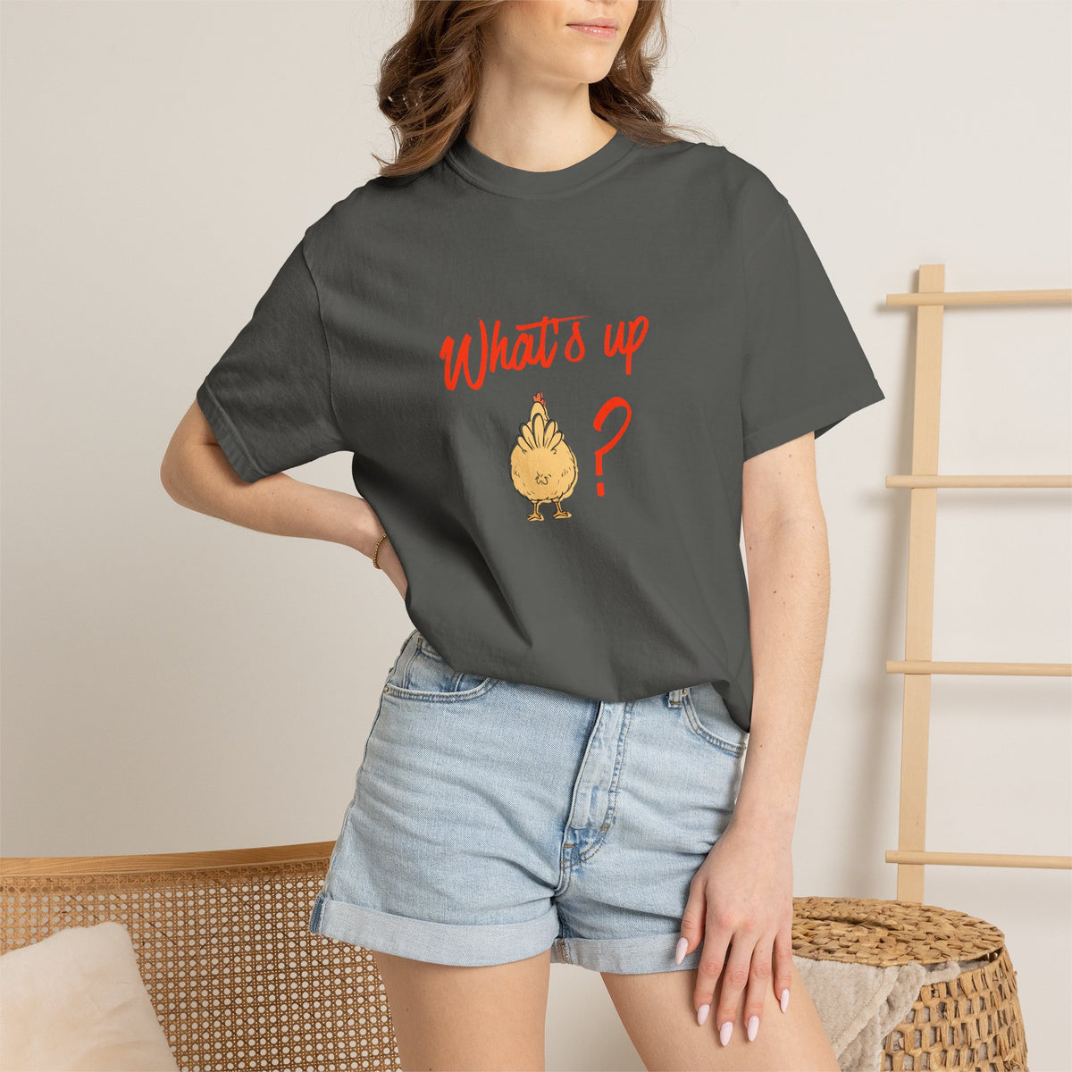 What's Up Chicken Butt T-Shirt