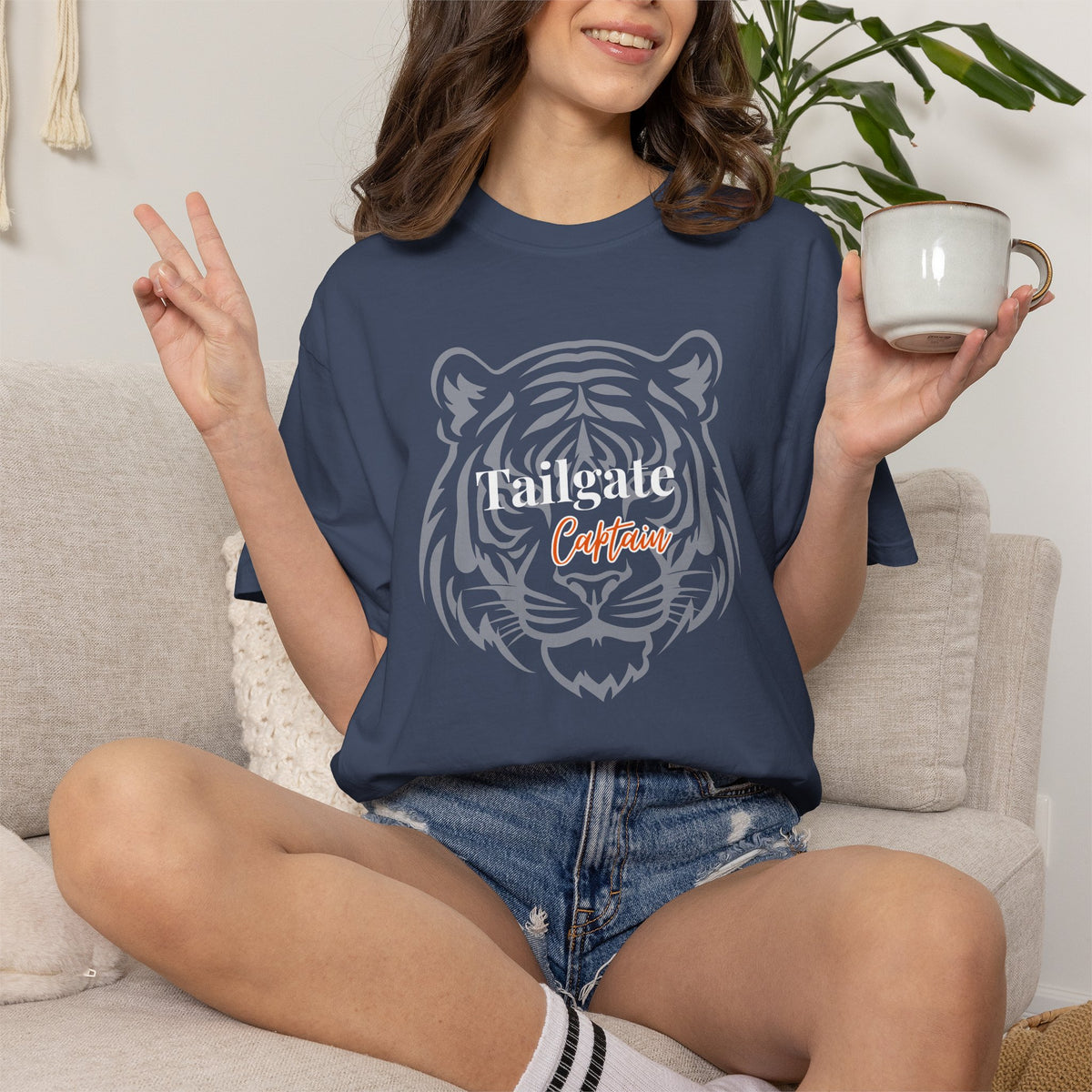 Tailgate Captain Tiger T-Shirt