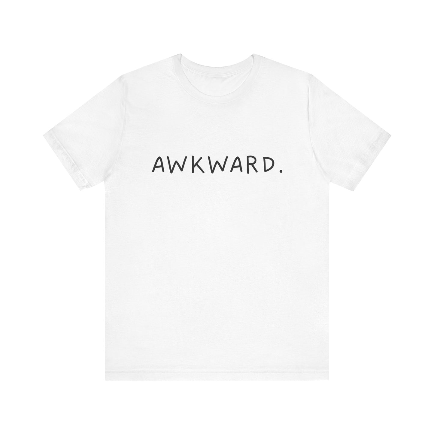 Awkward Bella Canvas Heather Tee, Quirky Graphic Shirt, Casual Fashion, Gift for Friends, Humor T-Shirt, Funny t-shirt, Soft comfortable