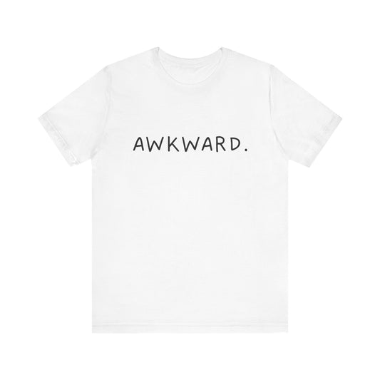 Awkward Bella Canvas Heather Tee, Quirky Graphic Shirt, Casual Fashion, Gift for Friends, Humor T-Shirt, Funny t-shirt, Soft comfortable
