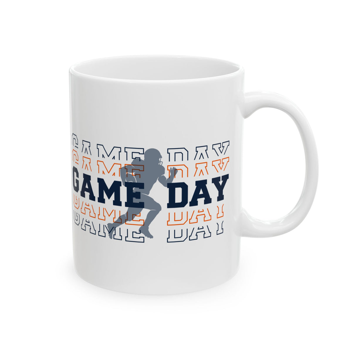 Game Day Football Ceramic Mug