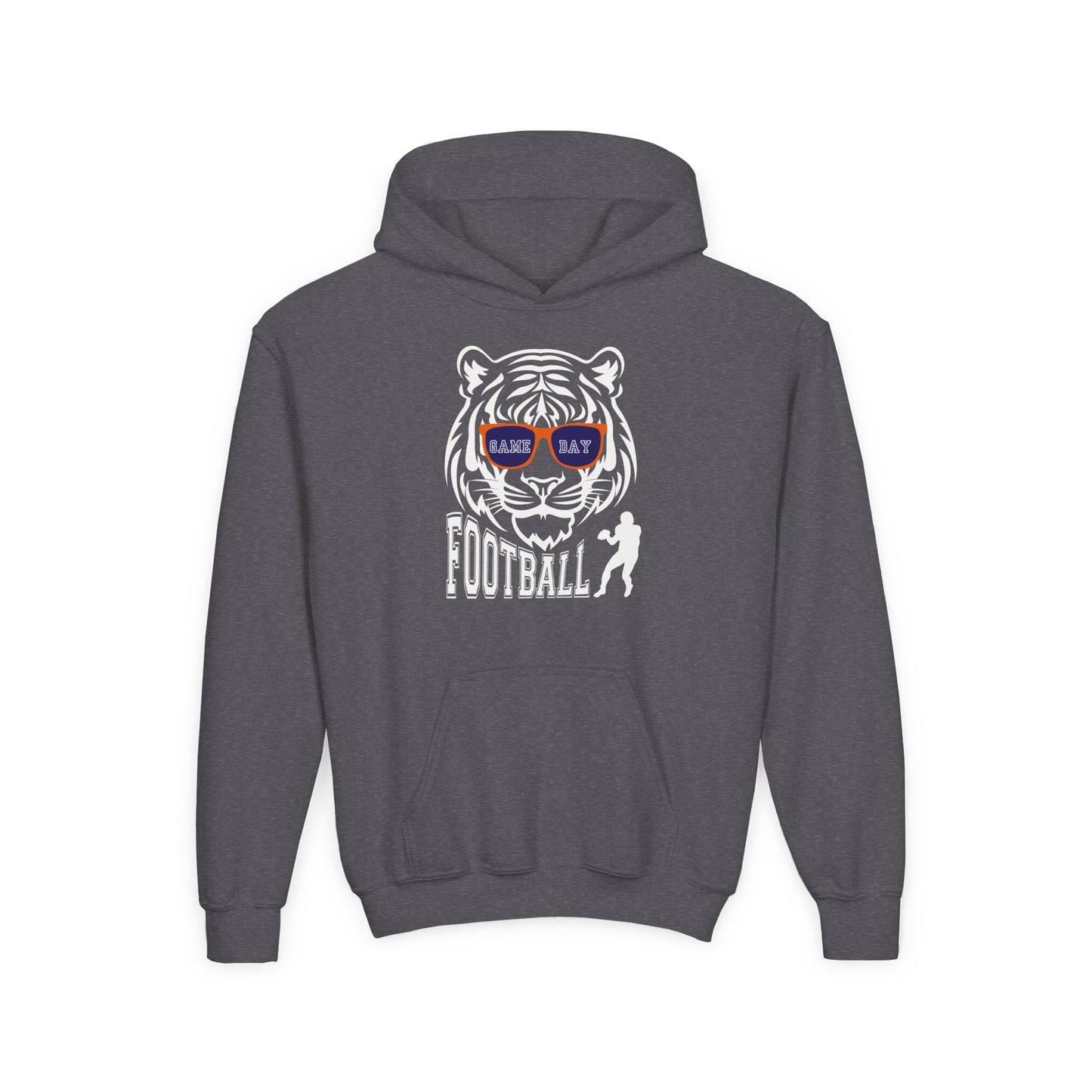 Youth Football Tiger Hoodie