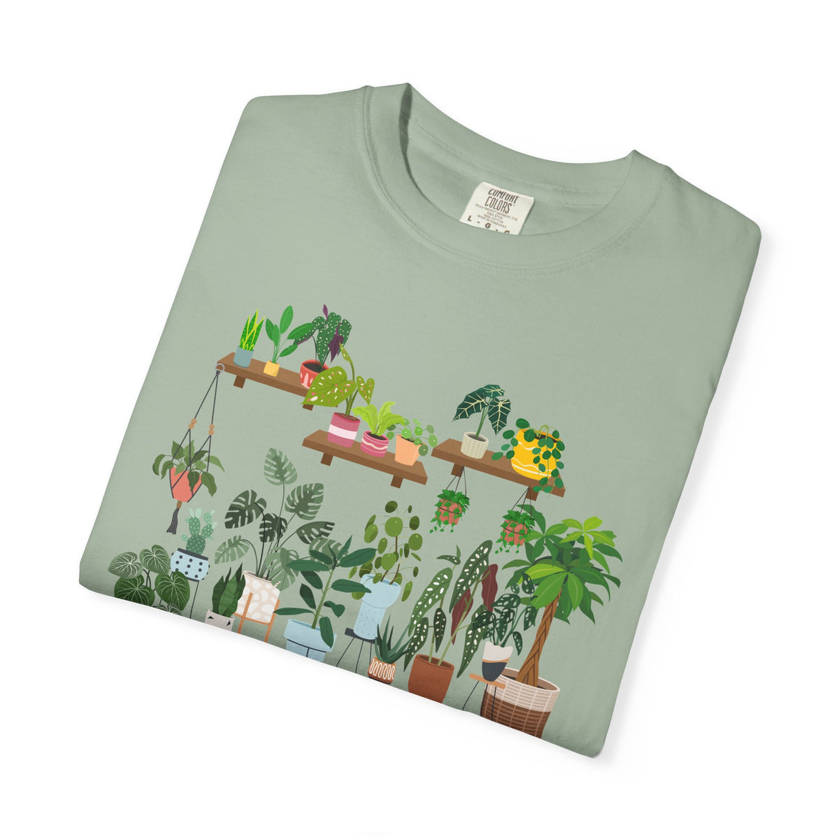 Plant Mom Botanical Houseplant T-Shirt