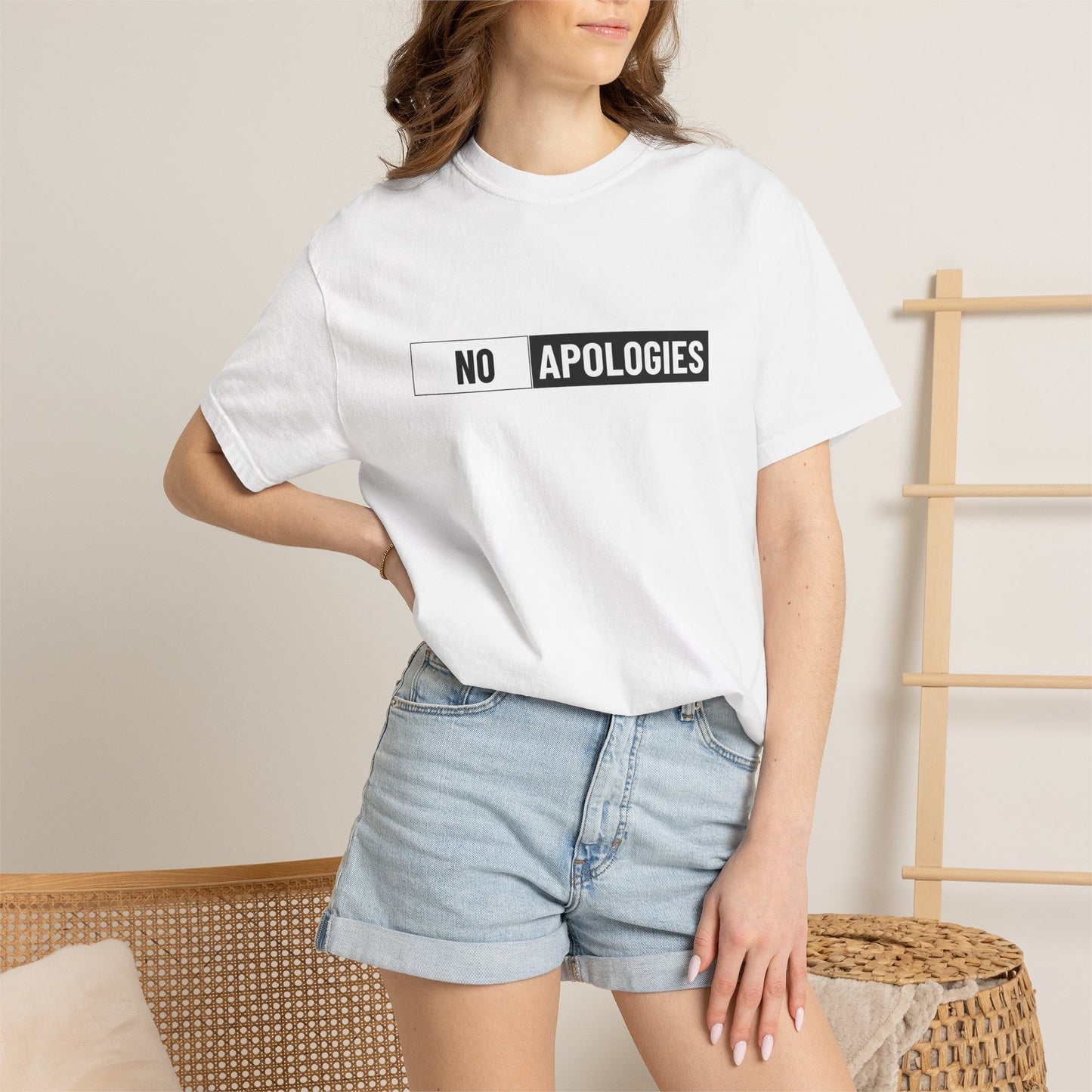 "No Apologies" Graphic Tee