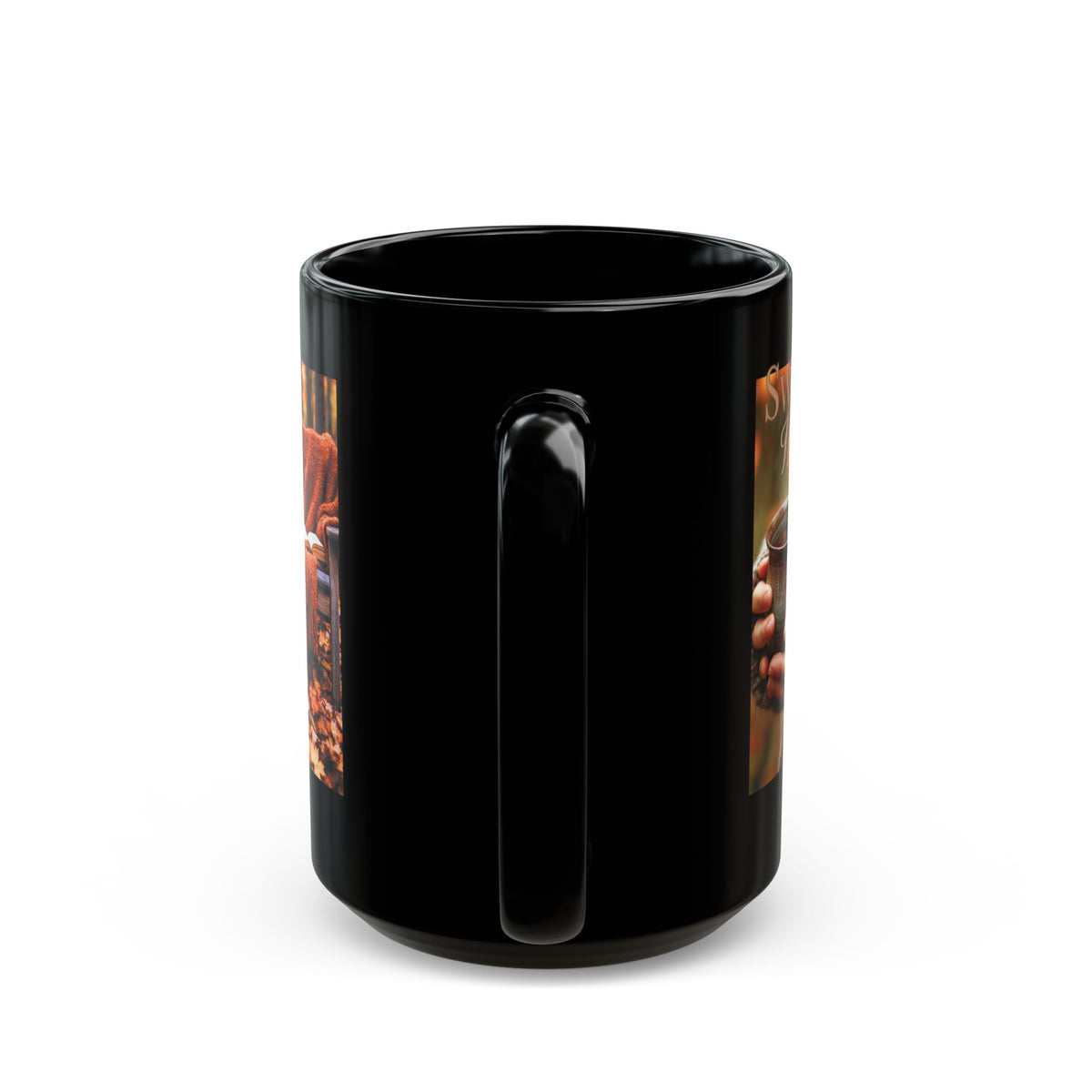 Sweater Weather Black Mug (11oz, 15oz)