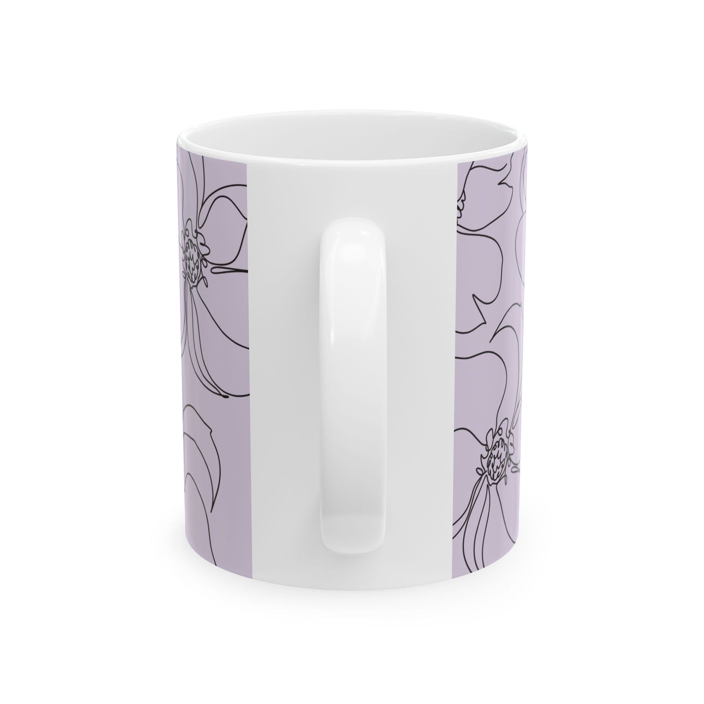 Floral "F" Off Ceramic Mug | Coffee and Tea Lover Gift | Tea Cup | Housewarming, Funny Mug, Busy Mom, Peri-menopause