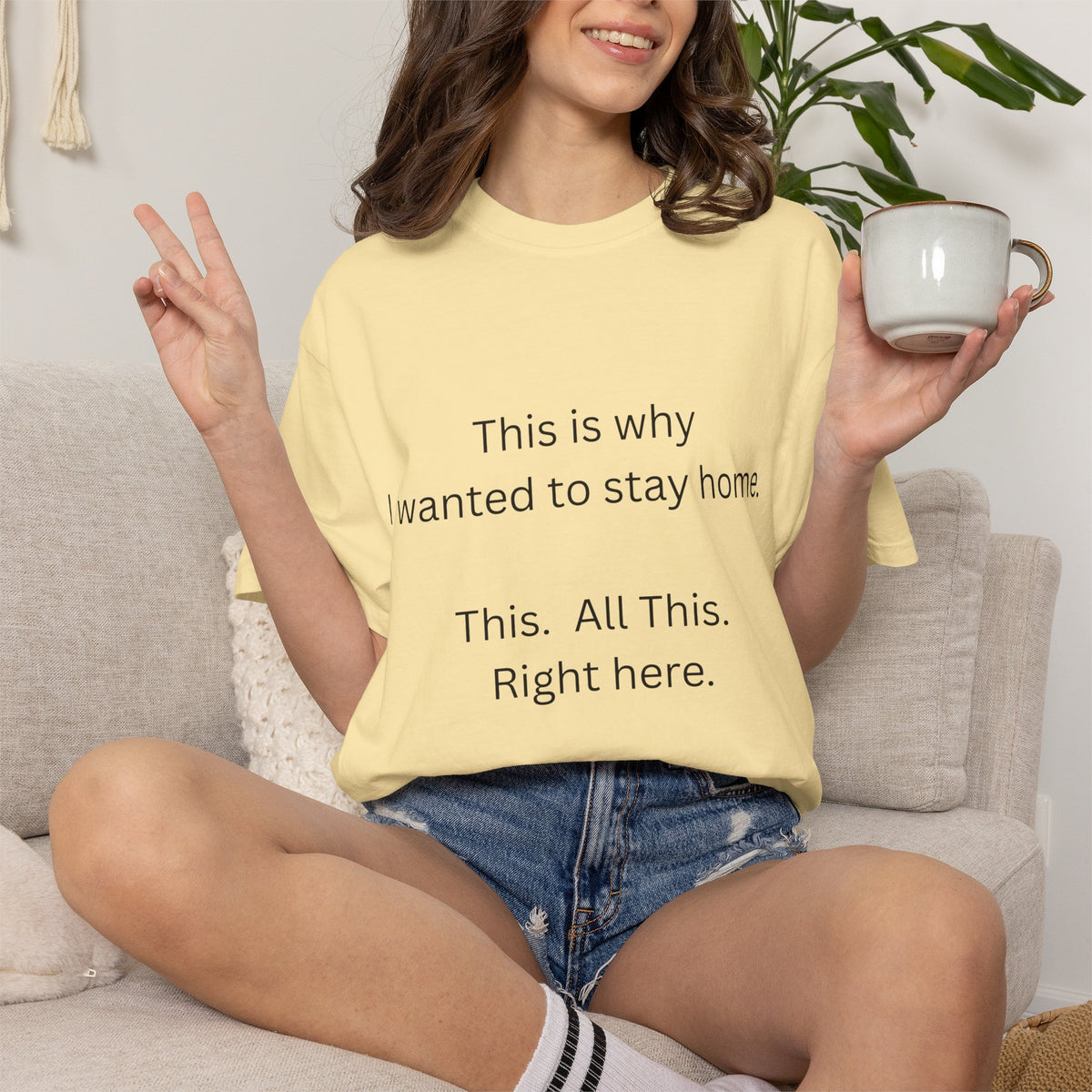 This is Why I Wanted to Stay Home T-shirt