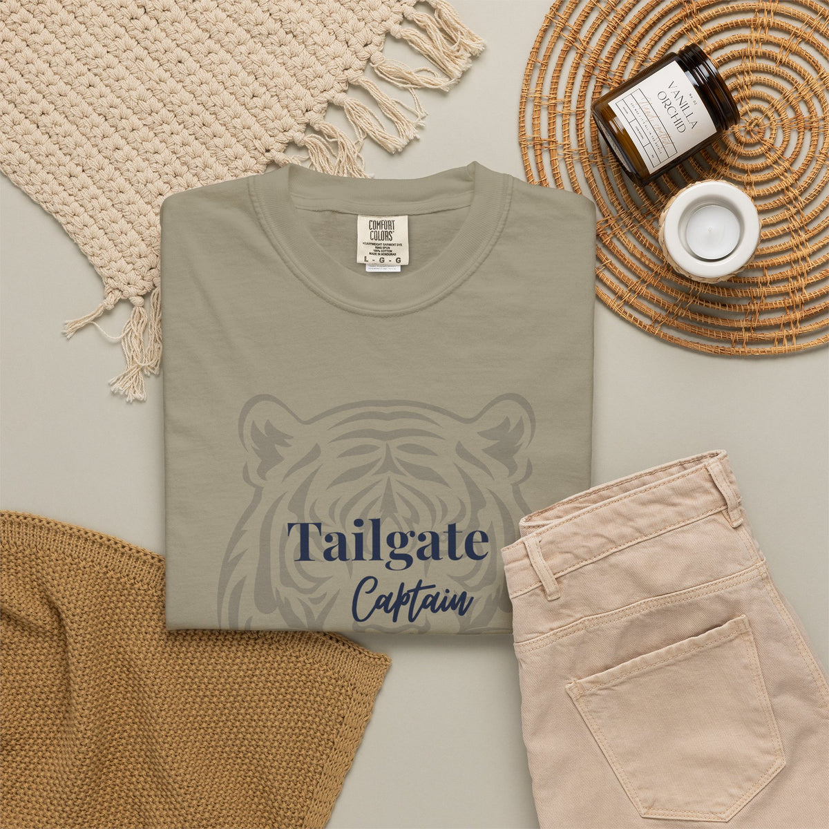 Tailgate Captain Tiger T-Shirt