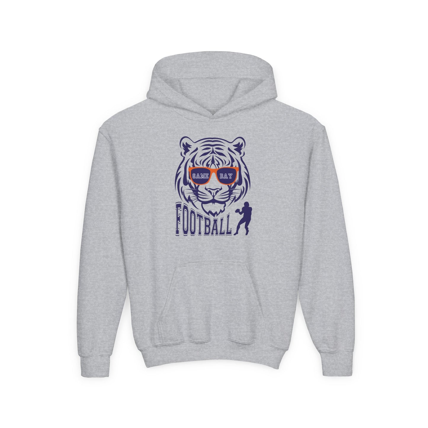 Youth Football Tiger Hoodie