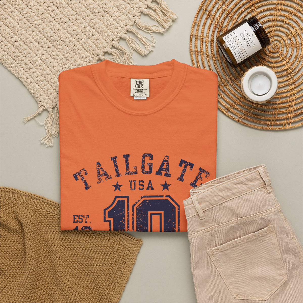 Tailgate Captain Vintage Varsity T-Shirt