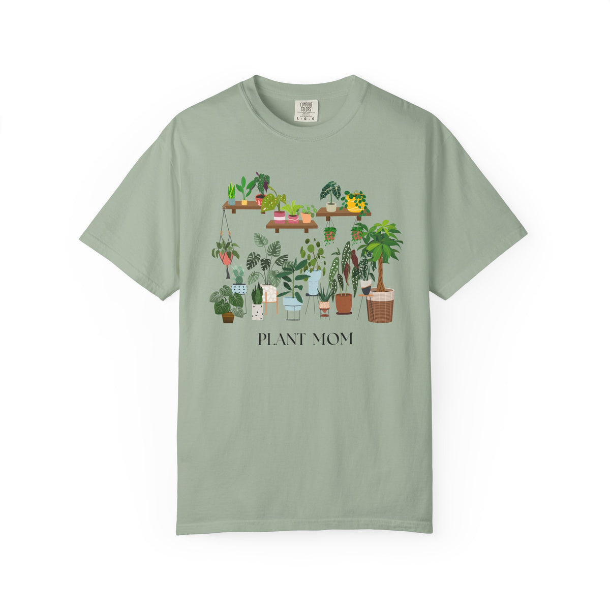 Plant Mom Botanical Houseplant T-Shirt
