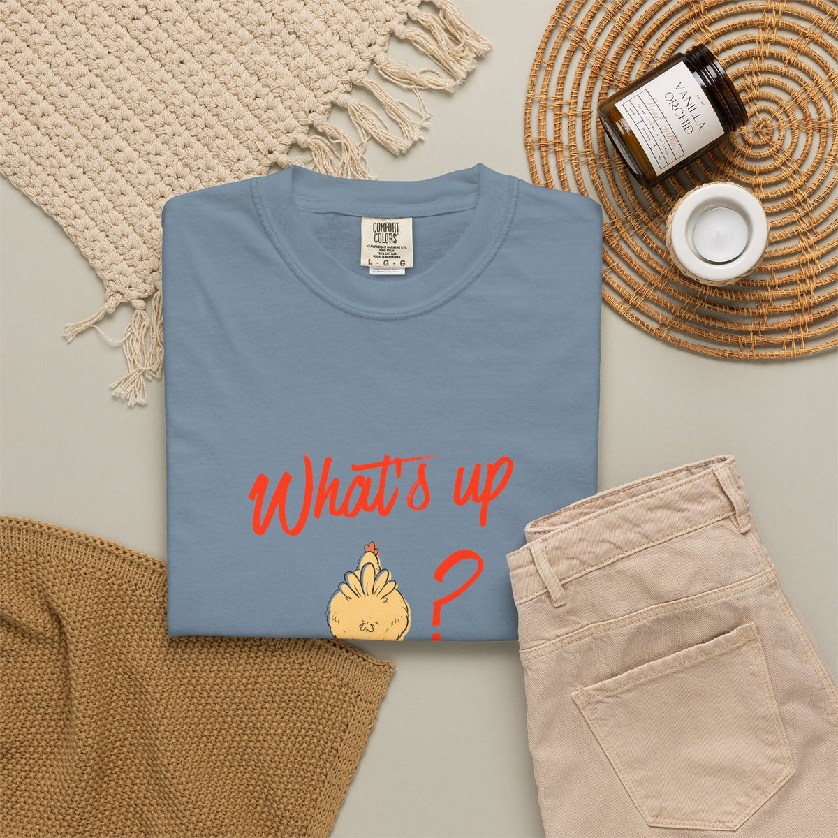What's Up Chicken Butt T-Shirt