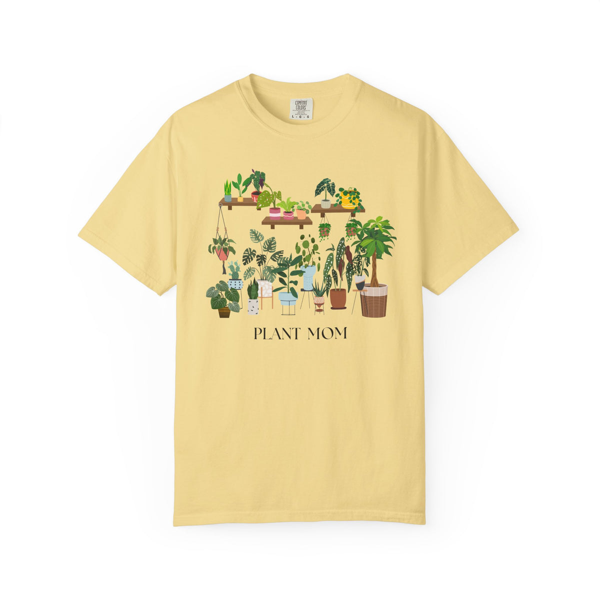 Plant Mom Botanical Houseplant T-Shirt