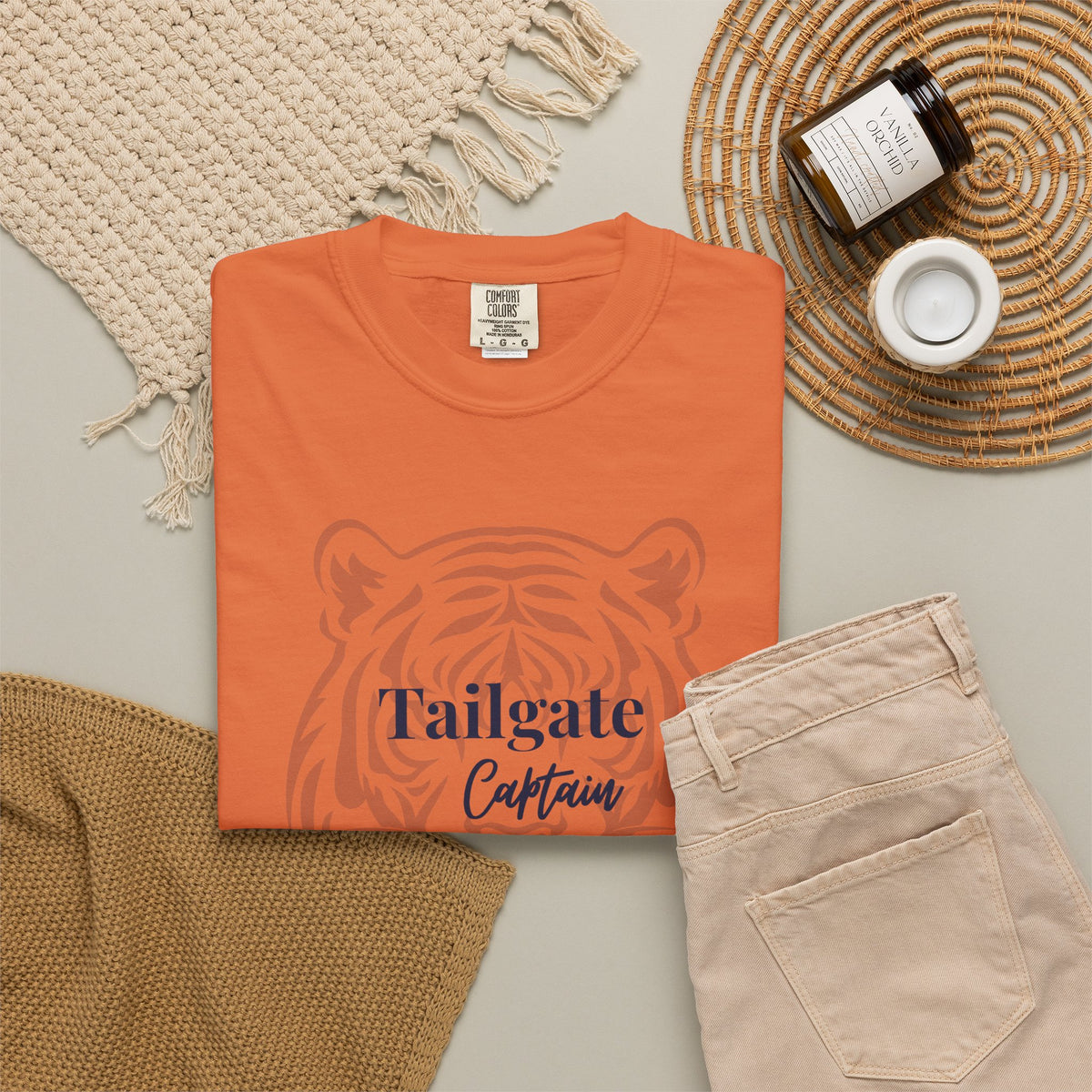 Tailgate Captain Tiger T-Shirt