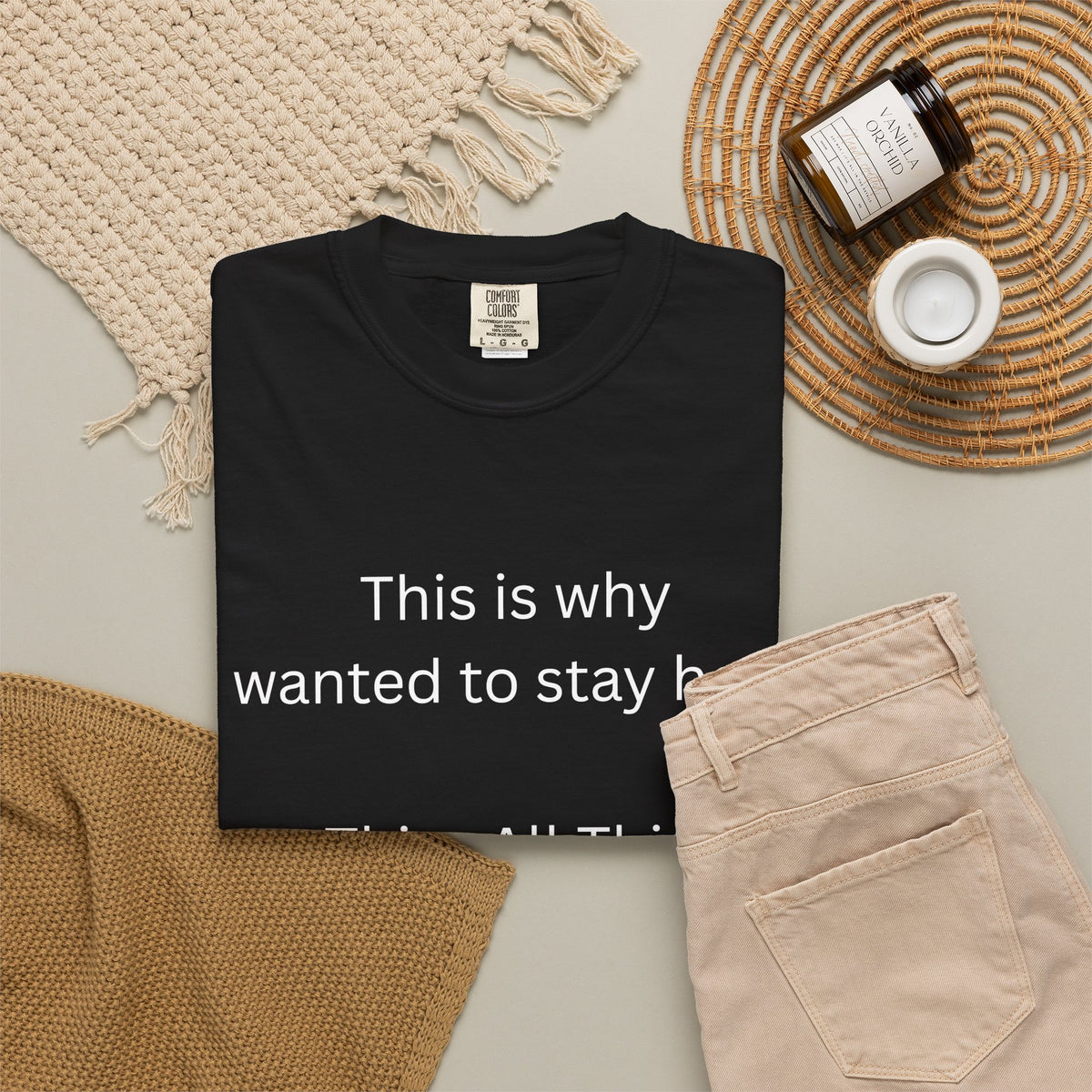 This is Why I Wanted to Stay Home T-shirt