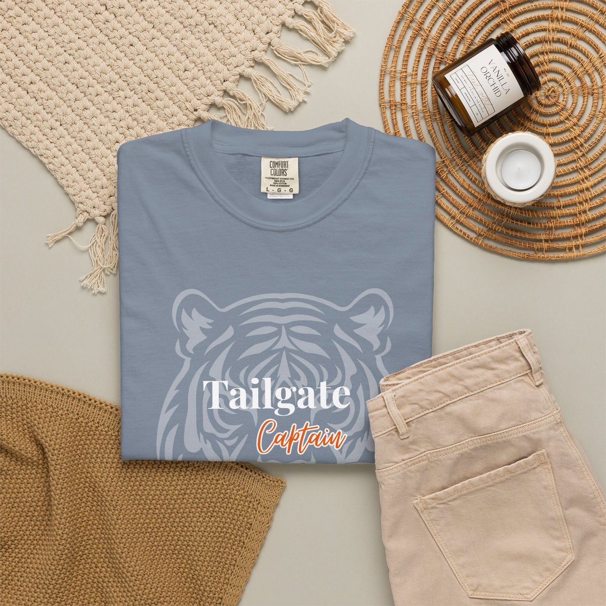 Tailgate Captain Tiger T-Shirt