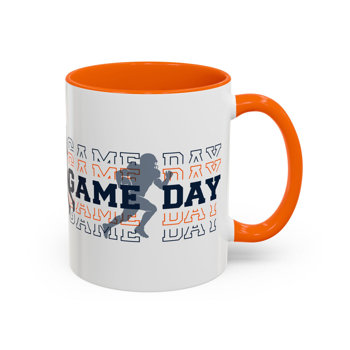 Game Day Football Accent Coffee Mug