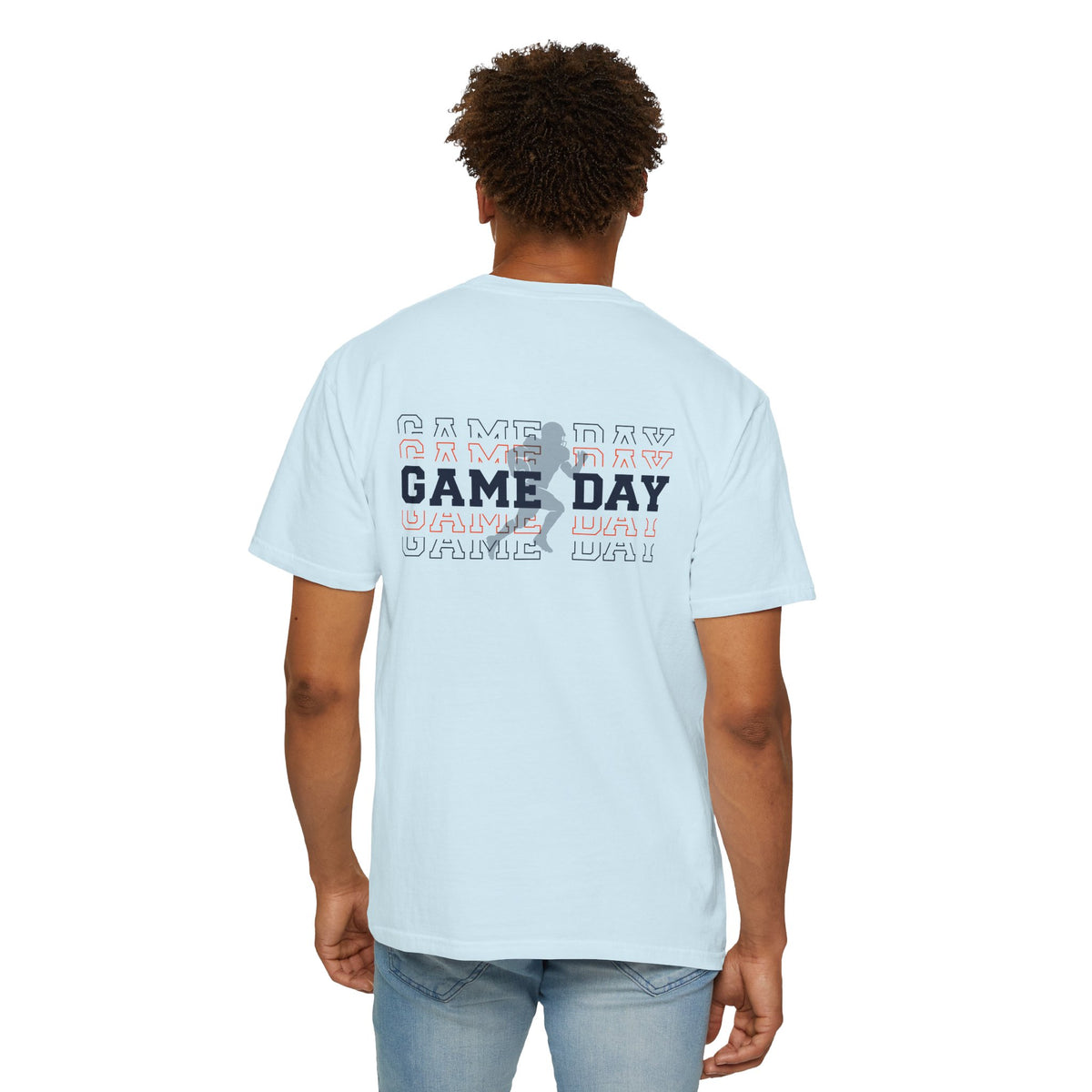 Game Day Football T-Shirt -'FOOTBALL' Front & 'GAME DAY' Back