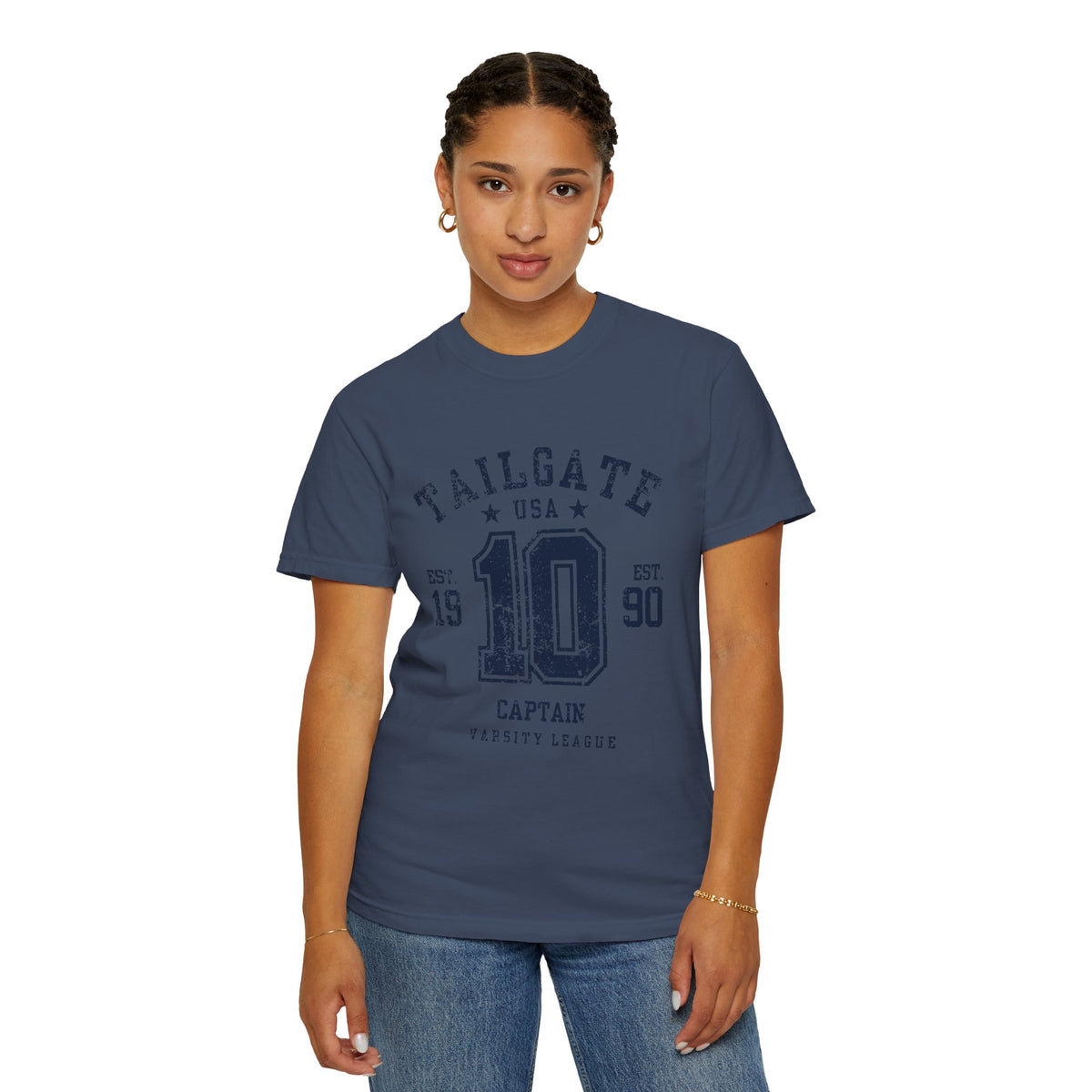 Tailgate Captain Vintage Varsity T-Shirt