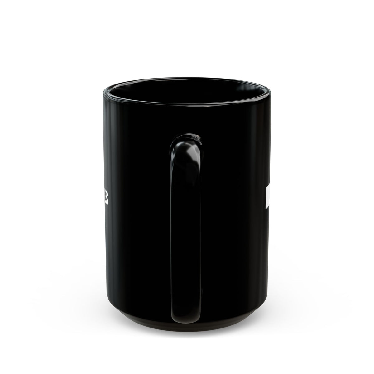 No Apologies Black Mug — Bold Statement Coffee Cup (11oz & 15oz)