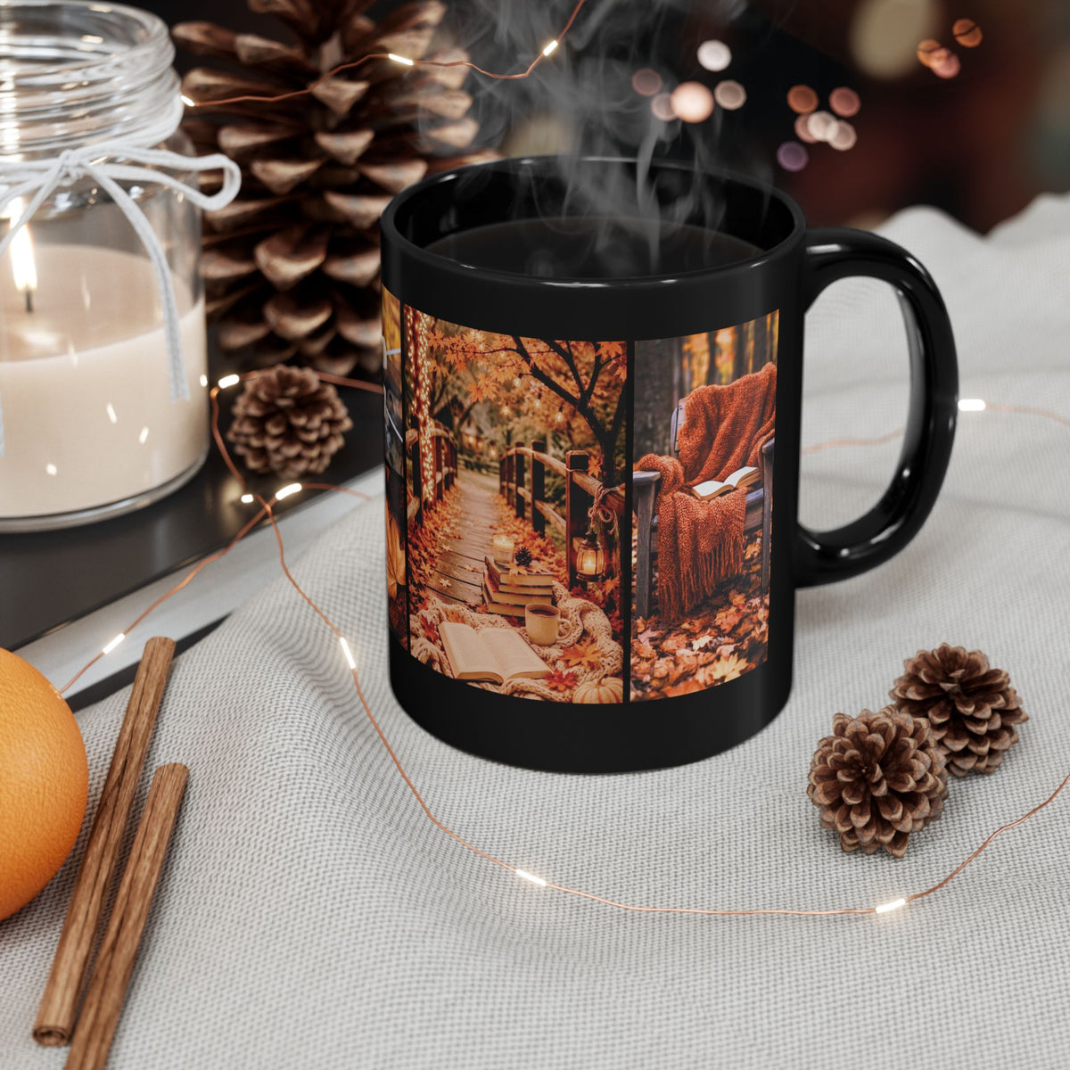 Sweater Weather Black Mug (11oz, 15oz)