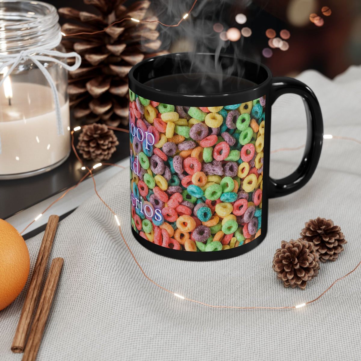 Fruit Loop Cereal Mug