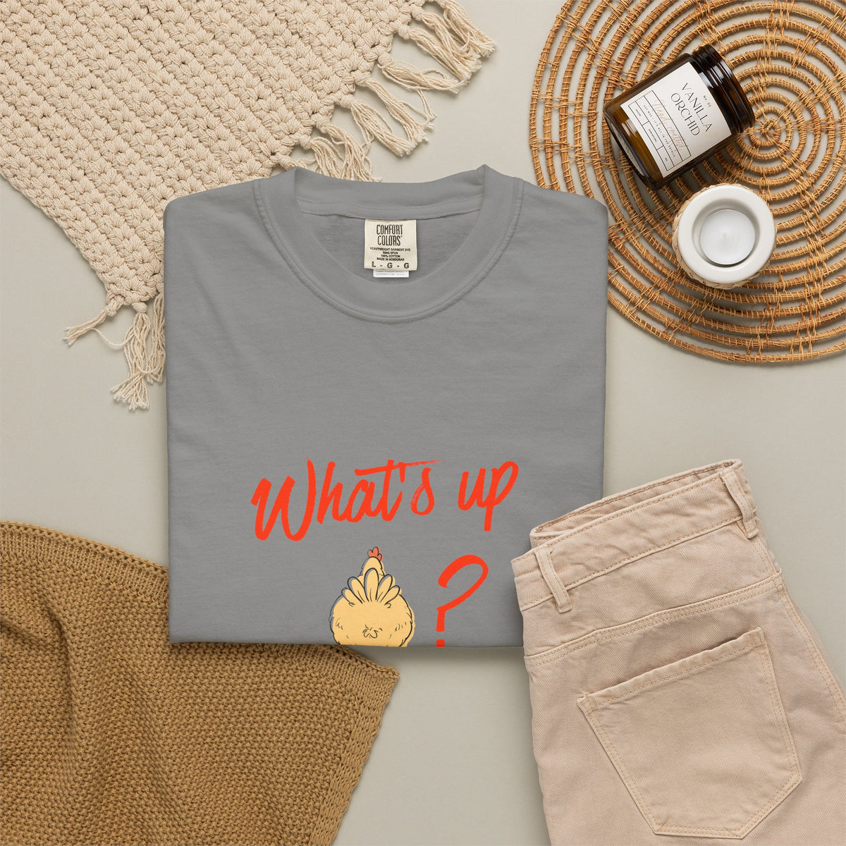What's Up Chicken Butt T-Shirt