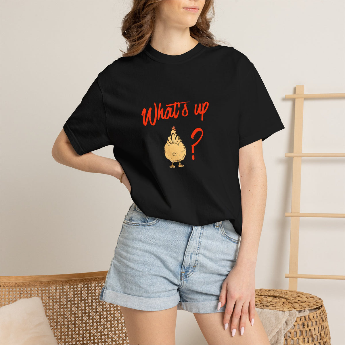 What's Up Chicken Butt T-Shirt