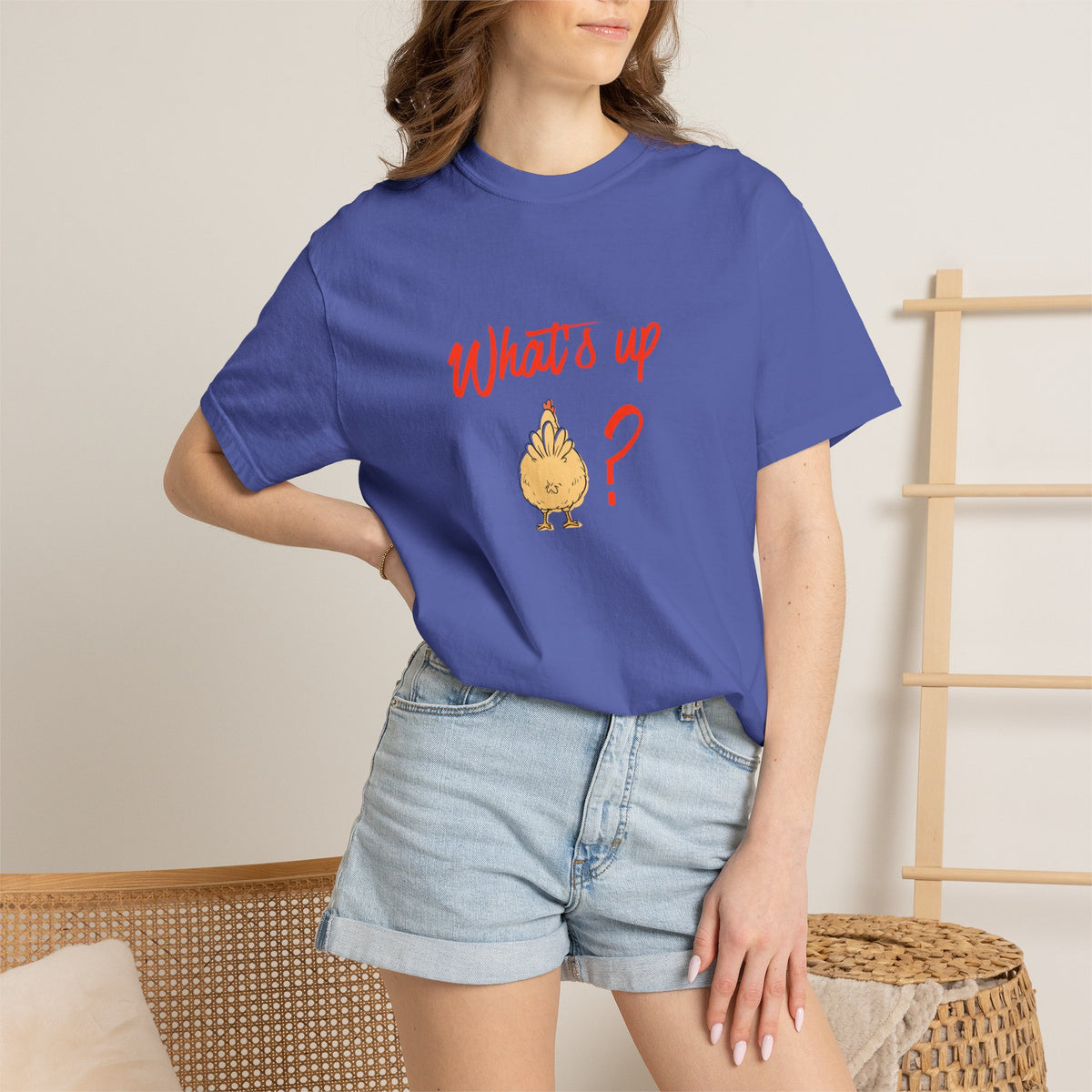 What's Up Chicken Butt T-Shirt